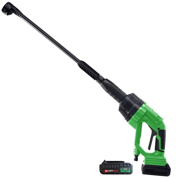 Effektiver Akku-Hochdruckreiniger, 20V, 0-22 bar, mit zusätzlichem Ersatzakku - völlig unabhängig von Strom- & Wasseranschluss