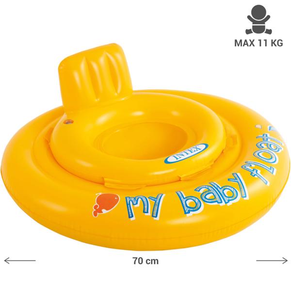 Schwimmring für Baby, Ø 70 cm, bis 11 kg