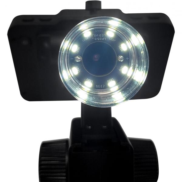 Digitales Mikroskop Pro - 4,3" IPS-Display - 50x Vergrösserung - PC-Anschluss, Akku, 8 LEDs - Win/macOS kompatibel - Foto/Video 720p