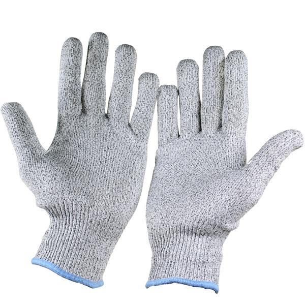 Universal-Schnittschutzhandschuhe 1 Paar - Sicherer Schutz vor Schnittverletzungen in Küche, Garten, Heimwerken - Waschbar 40°C - Schutzklasse 4 EN388