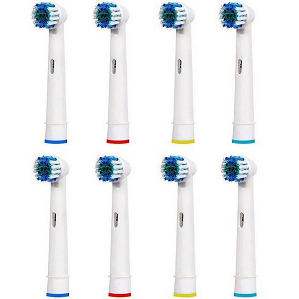 16 x Ersatzbürsten passend für viele Oral-B®**-Elektrozahnbürsten***