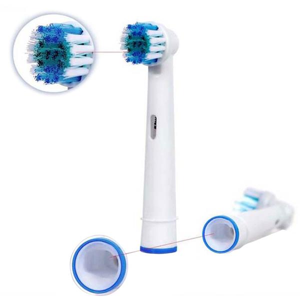 16 x Ersatzbürsten passend für viele Oral-B®**-Elektrozahnbürsten***