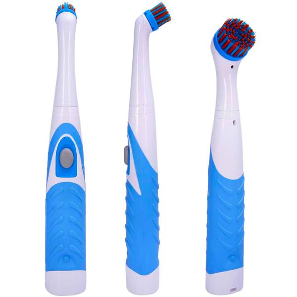 Elektrische Reinigungsbürste mit 4 Aufsätzen