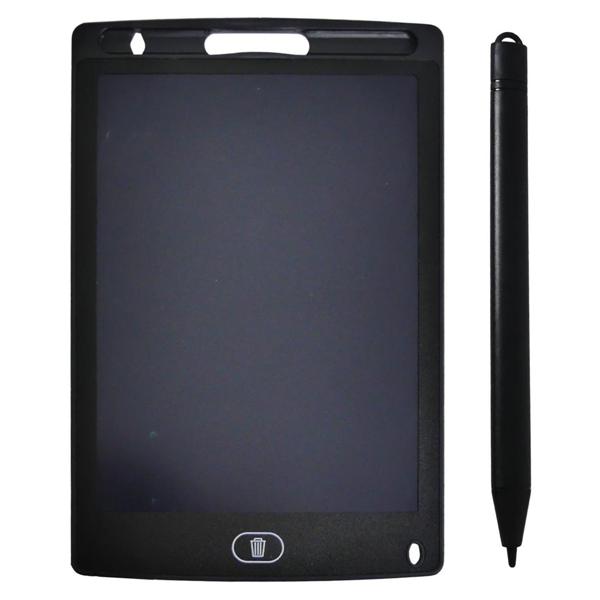 Elektronische Schreibtafel 25,4 cm - Ideal für Notizen & Skizzen - Löschtaste, Bildschirm- & Löschsperre - Kompakt, leicht, mobil - Inkl. CR2025 Knopfzelle