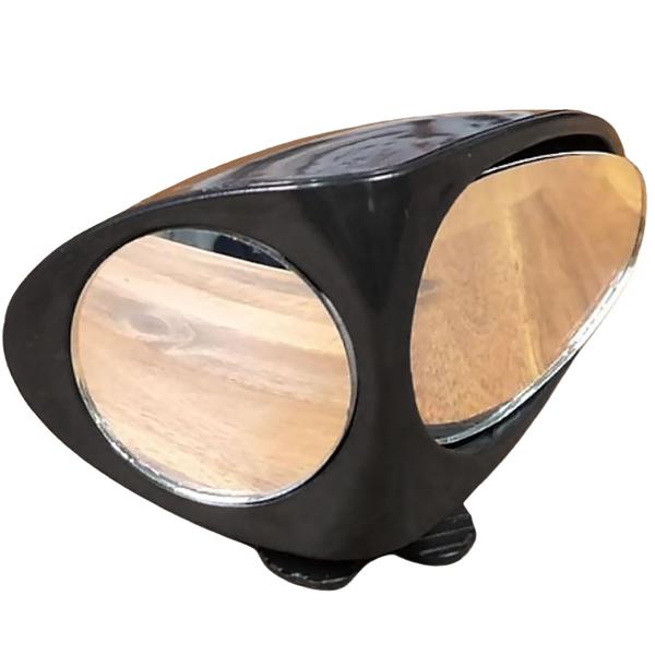 Toter-Winkel-Aussenspiegel für Autos - Erhöht Fahrsicherheit & entschärft toten Winkel - Einfache Montage, für links & rechts, Kunststoff & Glas 10x6x6 cm