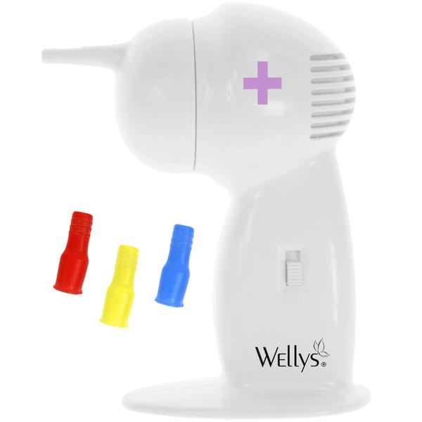 2er-Set Ohrreiniger Set mit 4 Ersatzdüsen: Sichere Alternative zu Wattestäbchen – Eine schmerzfreie & sanfte Ohrenpflege – Hygienisch & Effektiv