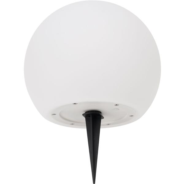 4er-Set Solar-LED-Leuchtkugel, Ø 20cm, RGBW mit Fernbedienung, 60 Lu, IP67. Farbwechsel-Lichtkugel für Garten & Terrasse, wetterfest & kabellos