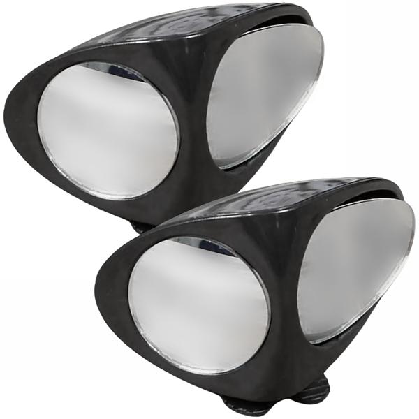 2er-Set Toter-Winkel-Aussenspiegel für Autos - Einfache Montage - Erhöht Fahrsicherheit & erleichtert Einparken - Für links & rechts (10x6x6 cm)