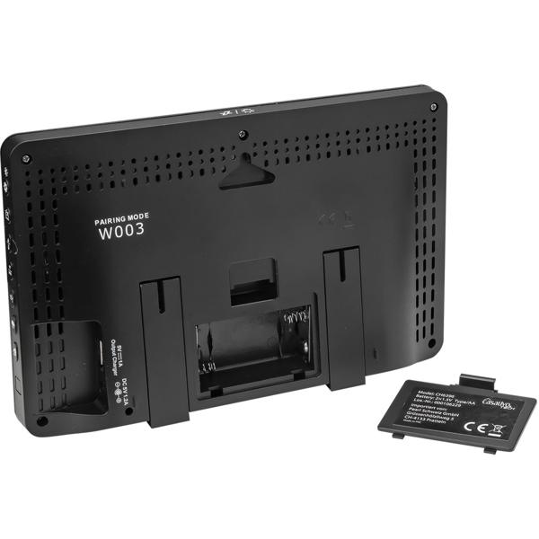 Premium WLAN Wetterstation m. XL-Farbdisplay, Aussensensor, App-Daten, Messung von Temperatur, Regenmenge, Windgeschwindigkeit u. Richtung, Luftdruck