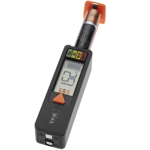 Digitaler Multi-Batterietester: Präziser Batterietester für Batterien, Knopfzellen & Blockbatterien. Universeller Batterietester für Haushalt & Werkstatt