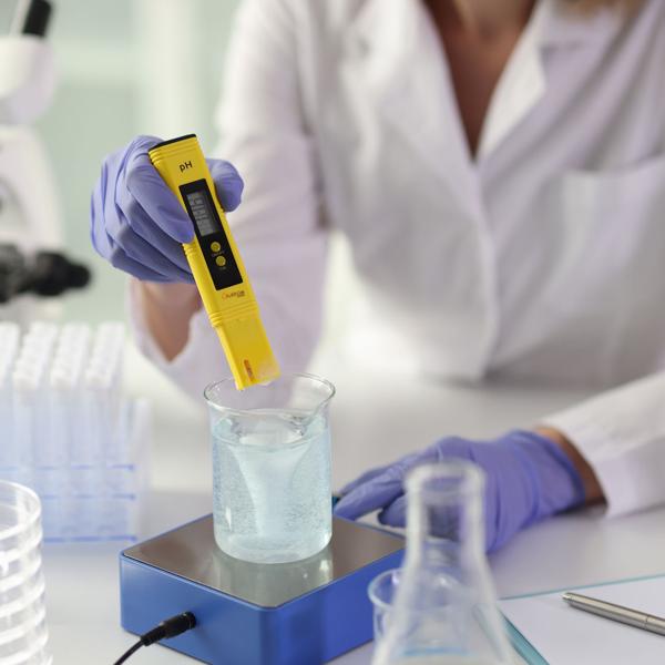 2er-Set Digitales pH-Messgerät mit ATC-Funktion, LCD-Display, pH-Messbereich 0-14, präzise pH Wert Messung für Trinkwasser, Aquarien, Pools, und Teiche