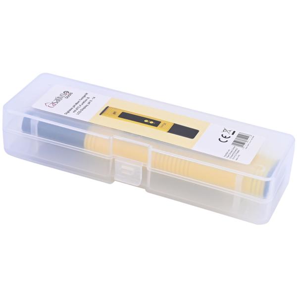 2er-Set Digitales pH-Messgerät mit ATC-Funktion, LCD-Display, pH-Messbereich 0-14, präzise pH Wert Messung für Trinkwasser, Aquarien, Pools, und Teiche