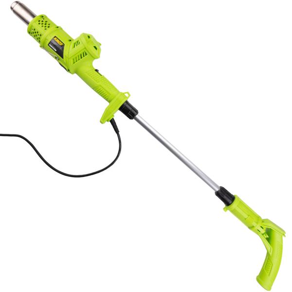 3in1 Unkrautvernichter, 2000W, Grün, Grillanzünder & Heissluftpistole – Multifunktionales Heissluftgerät bis 360°C mit diversen Aufsätzen