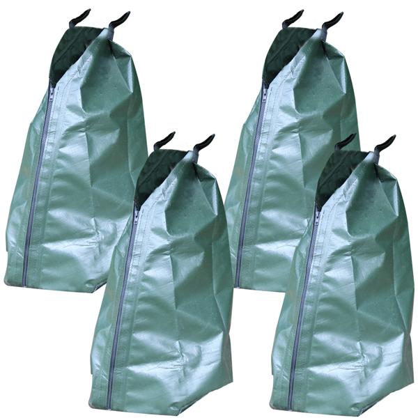 4er-Set XL Baum-Bewässerungsbeutel 75L für effiziente Tiefenbewässerung - Robust, reissfest & UV-resistent - Spart Wasser & fördert gesundes Wachstum