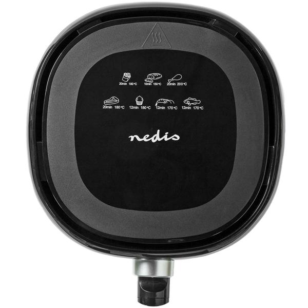 Kompakte Heissluftfritteuse 1500W – 3L Kapazität, Timer & Antihaft-Beschichtung – gesundes, fettarmes Frittieren, schnelle Zubereitung & leichte Reinigung