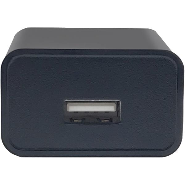 USB-A-Ladegerät 10W schwarz - Schnelles Aufladen für Smartphones Tablets Kameras - Kompaktes Netzteil 100-240V / 5V DC - Mobil Zuhause Büro