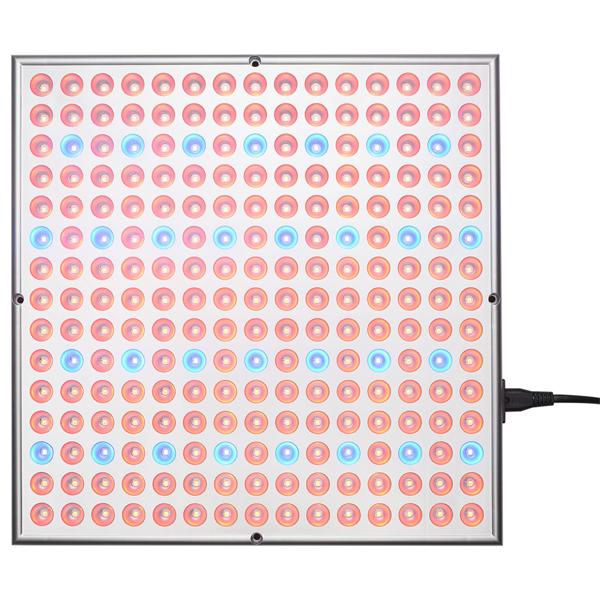 3er Professionelle Pflanzen-Wachstumslampe mit 225 LEDs - 250 Lumen, 300x300x35mm – fördert das Wachstum von Pflanzen effektiv & zuverlässig