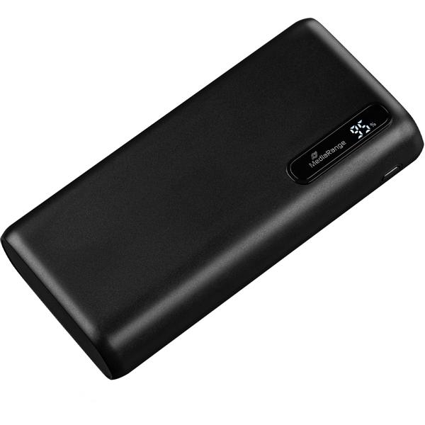 Leistungsstarke Powerbank 20.000 mAh – mit 3 Anschlüssen: 2x USB-A & 1x USB-C – schnelles Laden, kompakt & ideal für unterwegs, Reisen & Outdoor