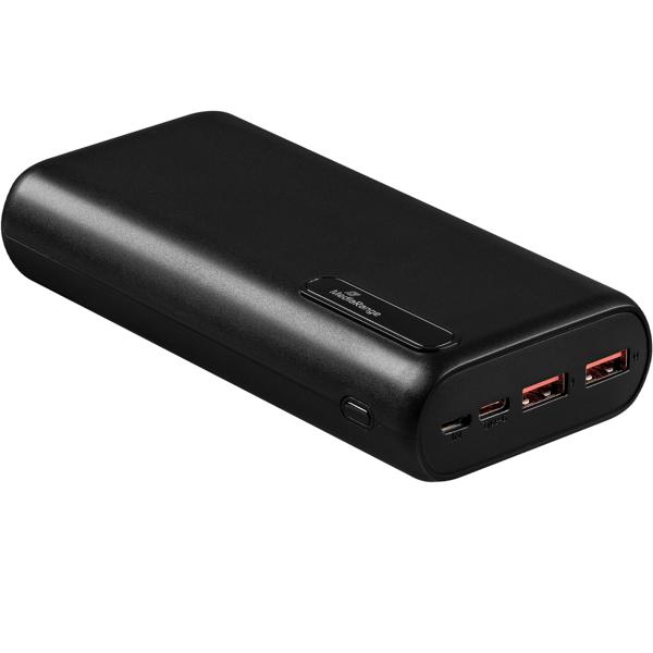 Leistungsstarke Powerbank 20.000 mAh – mit 3 Anschlüssen: 2x USB-A & 1x USB-C – schnelles Laden, kompakt & ideal für unterwegs, Reisen & Outdoor