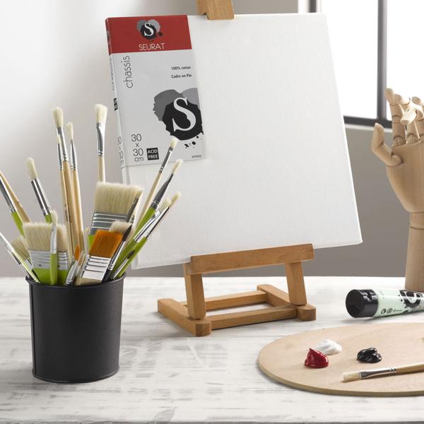 3er-Set Aquarellpinsel mit Wassertank - fein/mittel/breit - präzise Mischung, leichter Malfluss - für Kalligraphie, zarte Kunstwerke