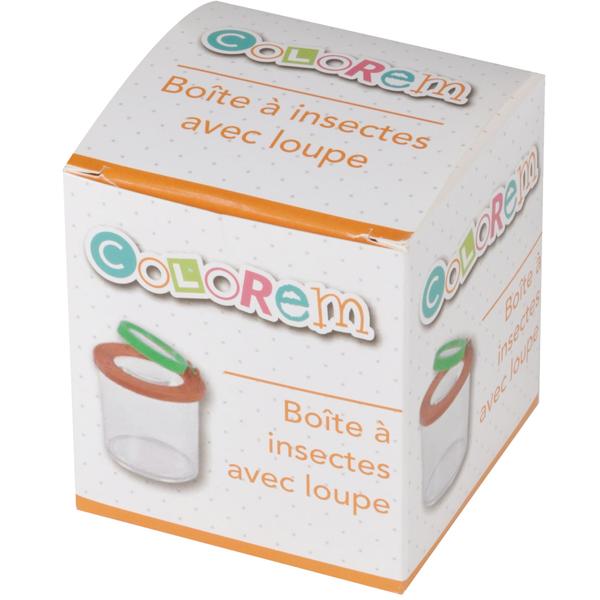 Becherlupe - Insektenbox & Naturbox mit Lupe Ø 9 cm - Ideal für Kinder & kleine Naturentdecker - Fördert Forschergeist & Umweltbewusstsein