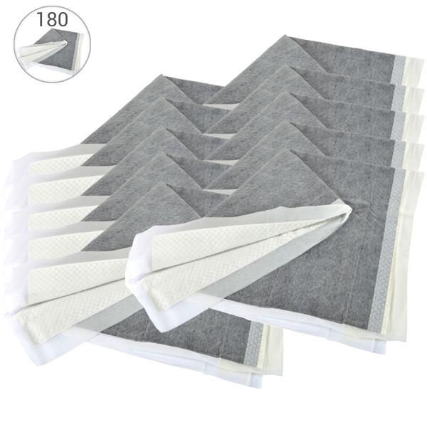 180x Trainingsunterlagen Hunde (90x60cm) Auslaufsicher - Stubenreinheit für Welpen - Geruchsneutral durch Aktivkohle + Saugstark