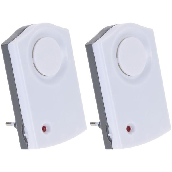 2er-Set Elektrischer Nagetiervertreiber - Ultraschall Mäuseschreck Rattenschreck Marderschreck für Haus, Büro & Auto - Frequenz 18-40,5 kHz - 15m² Reichweite