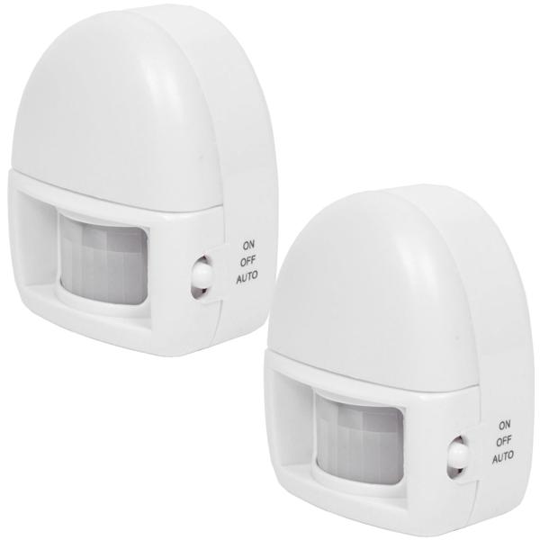 2er-Set LED Nachtlicht mit Bewegungsmelder: eine sichere Orientierungsleuchte für Kinderzimmer, Flur & Treppe