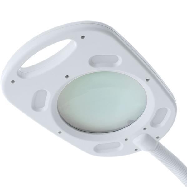 LED-Lupenleuchte mit 5x Vergrösserung – Arbeitsleuchte mit Lupe, Klemme & Gelenkarm – Ideal für Kosmetik, Basteln & Reparaturen