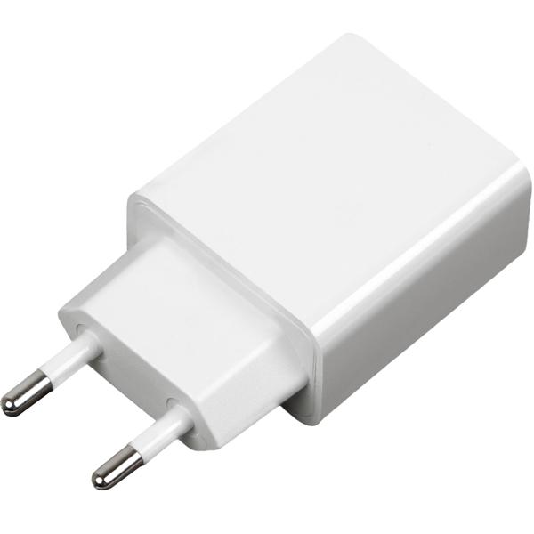 2er-Set USB-A-Ladegerät 10W weiss - Ideal für Smartphones, Tablets, Kameras - Kompatibel, platzsparend für Zuhause, Büro, Reise - 100-240V Input