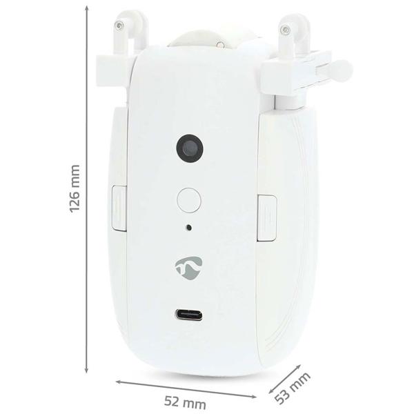 SmartLife Automatischer Vorhangöffner, weiss – App Steuerung & Bluetooth, für I-/U-Schiene, smarte Vorhangsteuerung für Ihr Zuhause