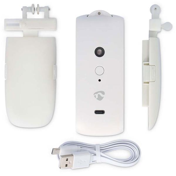 SmartLife Automatischer Vorhangöffner, weiss – App Steuerung & Bluetooth, für I-/U-Schiene, smarte Vorhangsteuerung für Ihr Zuhause