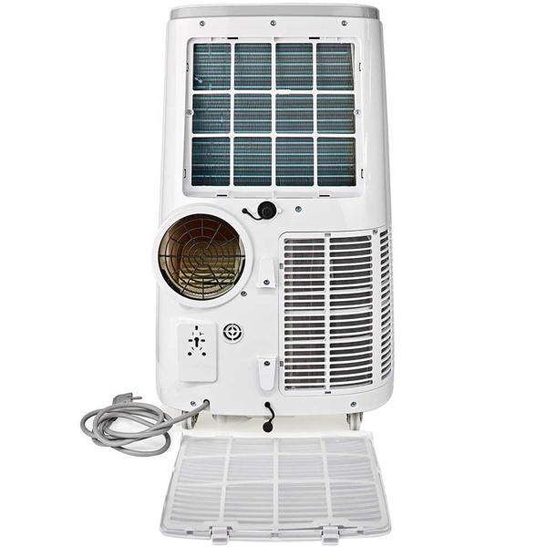 Mobile leistungsstarke Klimaanlage, Exzellente Kühlleistung 16.000 BTU, mit Entfeuchter, App-Steuerung, Energieklasse A, weiss