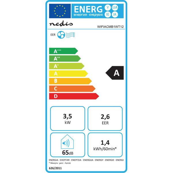 Mobile Klimaanlage mit 12.000 BTU, leistungsstark & leise, mit Entfeuchter, Timer & App-Steuerung, auf Rollen für flexiblen Einsatz in jedem Raum