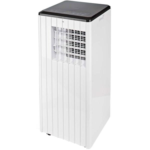Mobile 3 in 1 Klimaanlage (Kühlen, Belüften, Entfeuchten), App-Steuerung, 9.000 BTU, Timer, LCD Display, weiss