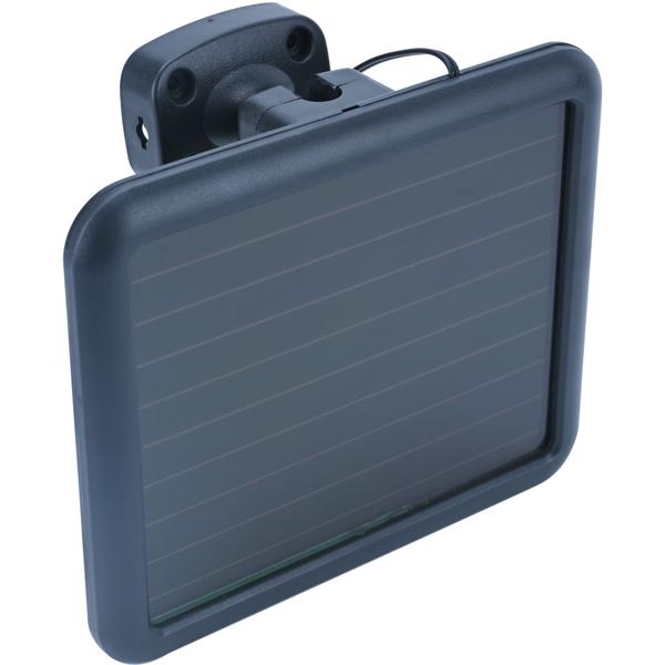 2er Solar LED Wand Fluter für aussen, PIR-Sensor 180° , 12 W, besonders helle 750 Lumen, IP44, autark dank Solarpanel, angenehmes weisses Licht