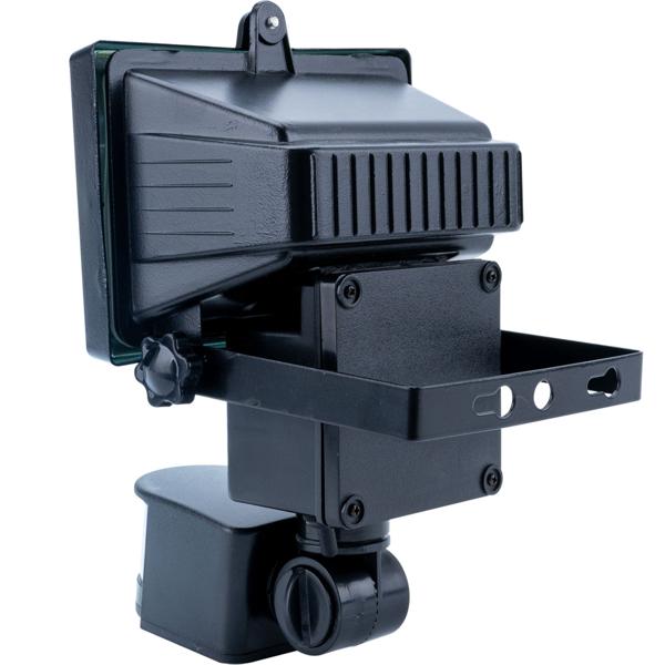 2er Solar LED Wand Fluter für aussen, PIR-Sensor 180° , 12 W, besonders helle 750 Lumen, IP44, autark dank Solarpanel, angenehmes weisses Licht