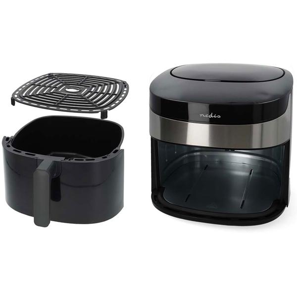 XL Heissluftfritteuse 7,2L (1800W) mit App-Steuerung – Air Fryer mit Touch-Display, 8 Programmen, Grill- & Backfunktion