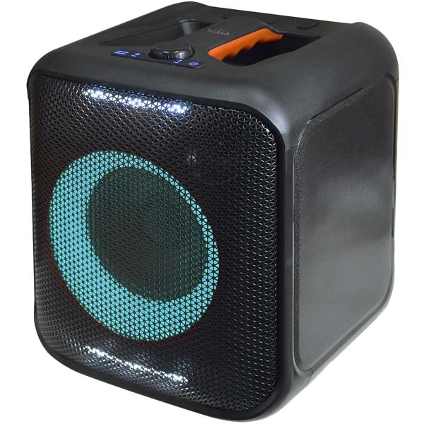 Cube Bluetooth-Party-Lautsprecher mit Subwoofer, starke 150W, Beleuchtung, Bluetooth 5.0, Anschlüsse: Power, USB-A, Mic 6,35 mm, Klinke 3,5 mm
