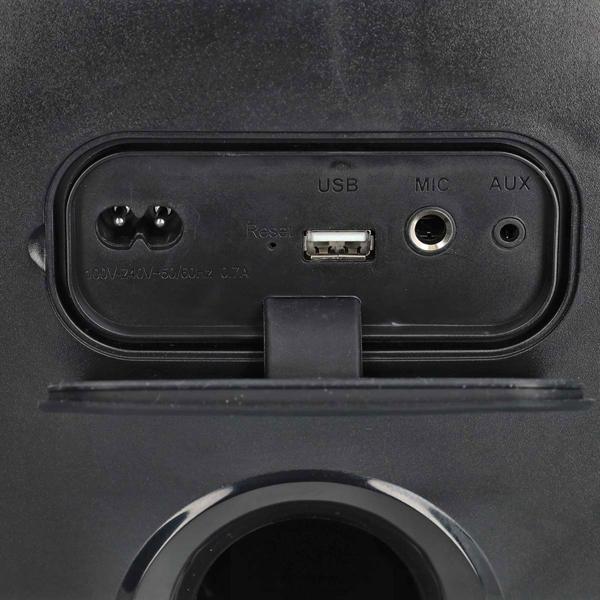 Cube Bluetooth-Party-Lautsprecher mit Subwoofer, starke 150W, Beleuchtung, Bluetooth 5.0, Anschlüsse: Power, USB-A, Mic 6,35 mm, Klinke 3,5 mm