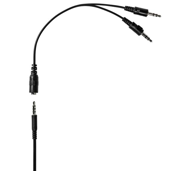 Over-Ear PC-Headset - Klappbares Mikrofon für Online-Meetings, Skype & Gaming - 40 mm-Lautsprechertreiber, 1.8m Kabel - Schwarz, Stereo, 3.5mm