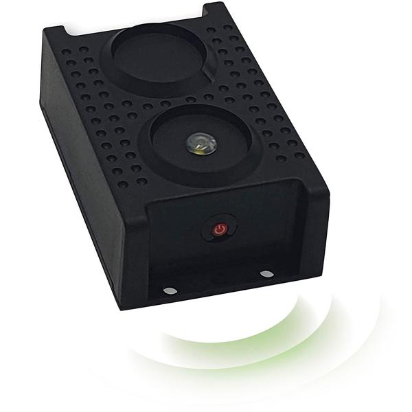 LED Mardervertreiber - Ratten- & Mäusefrei mit Blitzlichtfunktion - Ultraschall 12-24 kHz Wechselfrequenz - Schutz für Auto, Haus & Garage bis 60m²