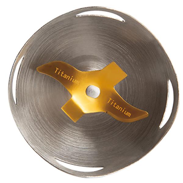 Eleganter 800W Stabmixer: Design-Highlight in der Trendfarbe taupe, aus robustem Edelstahl für kraftvolles Mixen von Smoothies, Suppen, Saucen