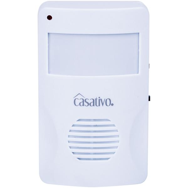 2er-Set Kabelloser Funk-Bewegungsmelder mit Klingel, PIR-Sensor, 8m Reichweite. Batteriebetriebener Durchgangsmelder mit Empfänger, einfach installiert