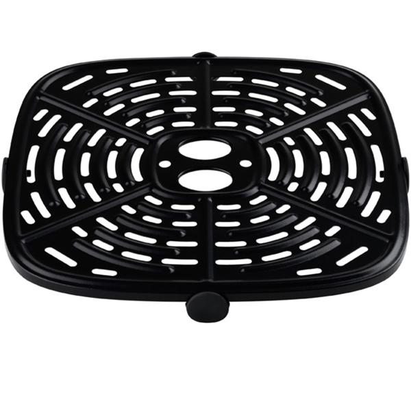 Hochwertige Design Heissluftfritteuse mit Sichtfenster, 5 Liter, taupe, LED-Touch-Display, Air Fryer mit 8 Kochprogrammen und Warmhaltefunktion