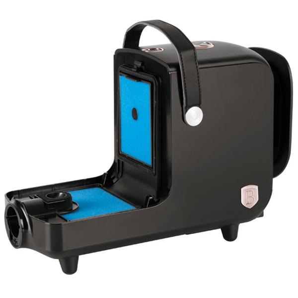 Haustier Schermaschine mit Staubsauger (350W) – 10-tlg. Fellpflege-Set für Hunde & Katzen, mit 3 Geschwindigkeitsstufen