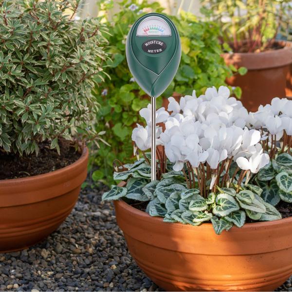 9er-Set Feuchtigkeitsmessgerät für Pflanzenböden, Feuchtigkeitssensor / Hygrometer Pflanzenerde, zeigt präzise die Feuchtigkeit im Boden an