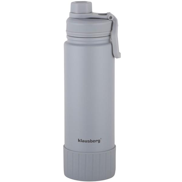 4er-Set Doppelwandiger Thermobecher 720ml in elegantem Grau, isoliert, hält Getränke lange heiss oder kalt, ideal für Arbeit, Freizeit und Reisen