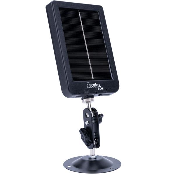 4K-UHD-Wildkamera inkl. Solar Panel im Spar Pack, Nachtsicht, WLAN, PIR, IP65, 3000 mAh, Kein Aufladen mehr notwendig