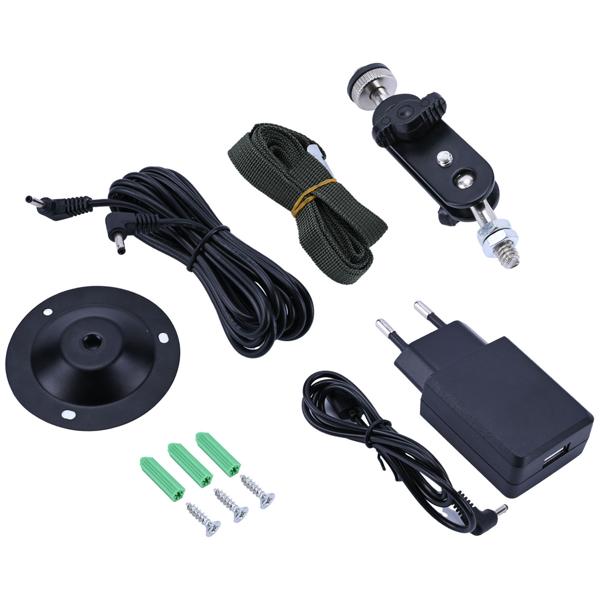 4K-UHD-Wildkamera inkl. Solar Panel im Spar Pack, Nachtsicht, WLAN, PIR, IP65, 3000 mAh, Kein Aufladen mehr notwendig